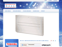 Tablet Screenshot of frigoservis-sime.com